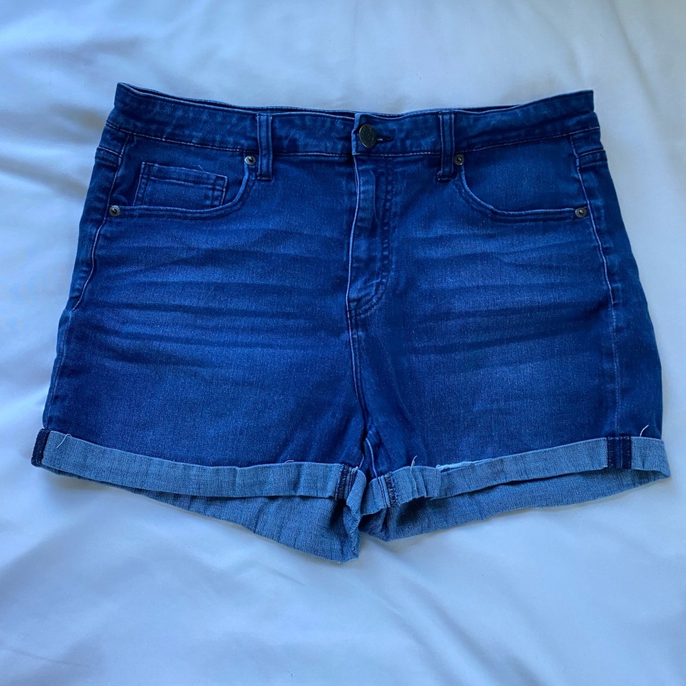 High waisted Jean shorts
